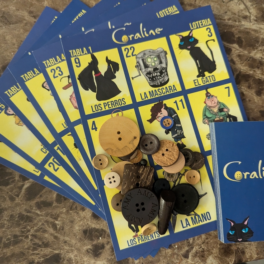CORALINE LOTERIA GAME